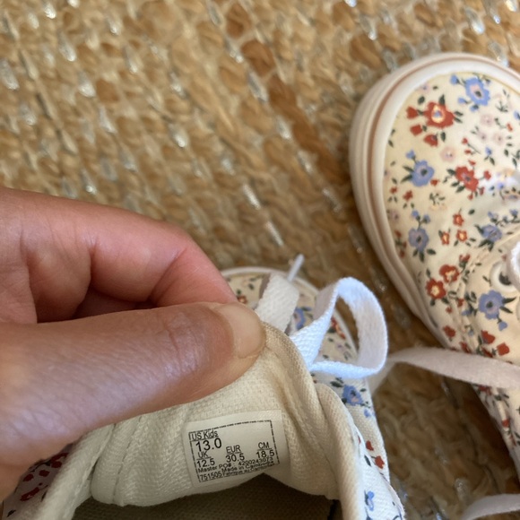 Floral Vans Shoes - Picture 4 of 4